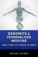 Book Cover for Genomics and Personalized Medicine by Michael (Professor and Chair, Department of Genetics, Professor and Chair, Department of Genetics, Stanford University) Snyder