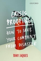 Book Cover for Crisis Proofing by Tony (, Consultant and Managing Director, Issue Outcomes P/L) Jaques