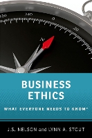 Book Cover for Business Ethics by J.S. (Professor of Law, Professor of Law, Villanova University's Charles Widger School of Law, Villanova's Business Sch Nelson