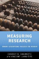 Book Cover for Measuring Research by Cassidy R. (Associate Professor of Informatics, Associate Professor of Informatics, Indiana University Bloomington) Sugimoto, L