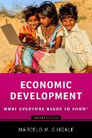 Book Cover for Economic Development by Marcelo M. (Director of Economic Policy and Poverty Reduction Programs for Africa, Director of Economic Policy and Pov Giugale