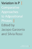 Book Cover for Variation in P by Jacopo (Assistant Professor of Linguistics, Assistant Professor of Linguistics, University of Padua) Garzonio