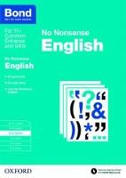 Book Cover for Bond: English: No Nonsense by Frances Orchard, Bond 11+