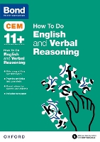 Book Cover for Bond 11+: CEM How To Do: English and Verbal Reasoning by Michellejoy Hughes, Bond 11+