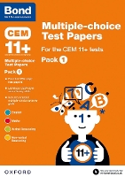 Book Cover for Bond 11+: Multiple-choice Test Papers for the CEM 11+ Tests Pack 1: Ready for the 2024 exam by Michellejoy (, UK) Hughes, Bond 11+