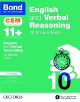 Book Cover for Bond 11+: English & Verbal Reasoning: CEM 10 Minute Tests: Ready for the 2024 exam by Michellejoy Hughes, Bond 11+