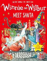 Book Cover for Winnie and Wilbur Meet Santa with audio CD by Valerie Thomas