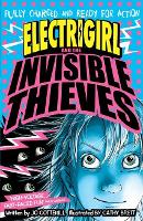 Book Cover for Electrigirl and the Invisible Thieves by Jo Cotterill