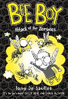 Book Cover for Attack of the Zombees by Tony De Saulles