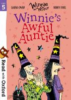 Book Cover for Read with Oxford: Stage 5: Winnie and Wilbur: Winnie's Awful Auntie by Laura Owen