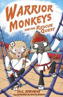 Book Cover for Warrior Monkeys and the Rescue Quest by M. C. Stevens