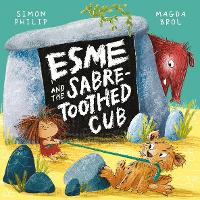 Book Cover for Esme and the Sabre-Toothed Cub by Simon Philip