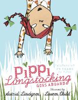 Book Cover for Pippi Longstocking Goes Aboard by Astrid Lindgren