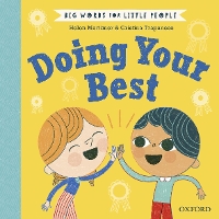 Book Cover for Big Words for Little People Doing Your Best by Helen Mortimer