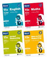 Book Cover for Bond 10 Minute Tests 10-11+ years Pack: Ready for the 2024 exam by Various