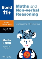 Book Cover for Bond 11+: Bond 11+ CEM Maths & Non-verbal Reasoning Assessment Practice 9-10 Years by Alison Primrose, Bond 11+