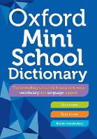 Book Cover for Oxford Mini School Dictionary by Andrew Delahunty