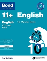 Book Cover for Bond 11+: Bond 11+ English 10 Minute Tests with Answer Support 8-9 years by Sarah Lindsay, Bond 11+