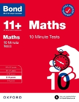 Book Cover for Bond 11+: Bond 11+ Maths 10 Minute Tests with Answer Support 8-9 years by Sarah Lindsay, Bond 11+
