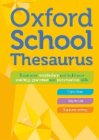 Book Cover for Oxford School Thesaurus by Andrew Delahunty