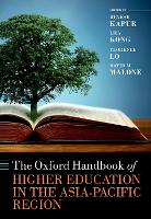 Book Cover for The Oxford Handbook of Higher Education in the Asia-Pacific Region by Devesh (Starr Foundation South Asia Studies Professor, Starr Foundation South Asia Studies Professor, Johns Hopkins Univ Kapur