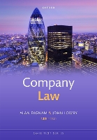 Book Cover for Company Law by Alan (Professor of Corporate Law, Queen Mary, University of London) Dignam, John (Emeritus Professor of Commercial Law,  Lowry