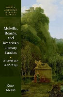 Book Cover for Melville, Beauty, and American Literary Studies by Cody (Professor of English, Professor of English, University of Georgia) Marrs