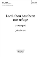 Book Cover for Lord, thou hast been our refuge by John Rutter