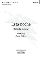 Book Cover for Esta noche (Be joyful tonight) by John Rutter