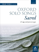 Book Cover for Oxford Solo Songs: Sacred by Oxford