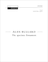 Book Cover for The spacious firmament by Alan Bullard