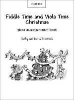 Book Cover for Fiddle Time and Viola Time Christmas: Piano Book by Kathy Blackwell, David Blackwell