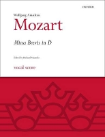 Book Cover for Missa Brevis in D K.194 by Wolfgang Amadeus Mozart