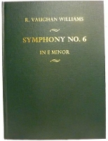 Book Cover for Symphony No. 6 in E minor by Ralph Vaughan Williams