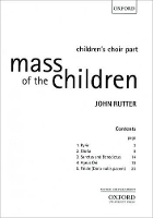 Book Cover for Mass of the Children by John Rutter