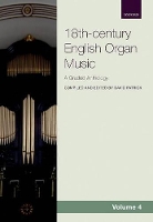 Book Cover for 18th-century English Organ Music, Volume 4 by David Patrick