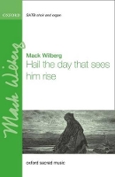 Book Cover for Hail the day that sees him rise (Praise the Lord! his glories show) by Mack Wilberg