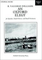 Book Cover for An Oxford Elegy by Ralph Vaughan Williams