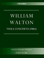 Book Cover for Concerto for Viola and Orchestra (1962) by William Walton