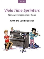 Book Cover for Viola Time Sprinters Piano Accompaniment Book by Kathy Blackwell, David Blackwell