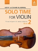 Book Cover for Solo Time for Violin Book 2 by Kathy Blackwell, David Blackwell