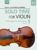 Book Cover for Solo Time for Violin Book 1 by Kathy Blackwell, David Blackwell