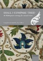 Book Cover for Shall I compare thee? by Bob Chilcott