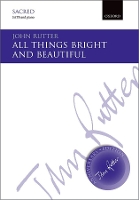 Book Cover for All things bright and beautiful by John Rutter