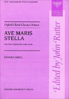 Book Cover for Ave maris stella by Edvard Grieg