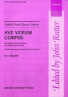 Book Cover for Ave verum corpus by Wolfgang Amadeus Mozart