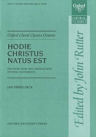 Book Cover for Hodie Christus natus est by Jan Pieterszoon Sweelinck