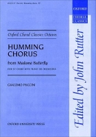 Book Cover for Humming Chorus from Madama Butterfly by Giacomo Puccini