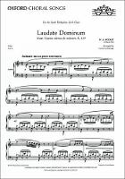 Book Cover for Laudate Dominum by Wolfgang Amadeus Mozart