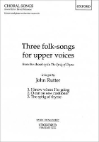 Book Cover for Three folk-songs for upper voices from The Sprig of Thyme by John Rutter